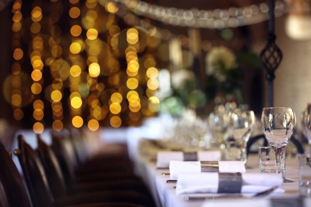 birthday or anniversary celebration at Tern Hill Hall