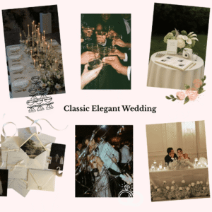 Classic Elegant Wedding Moodboard