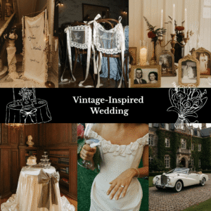 Vintage-Inspired Wedding Moodboard